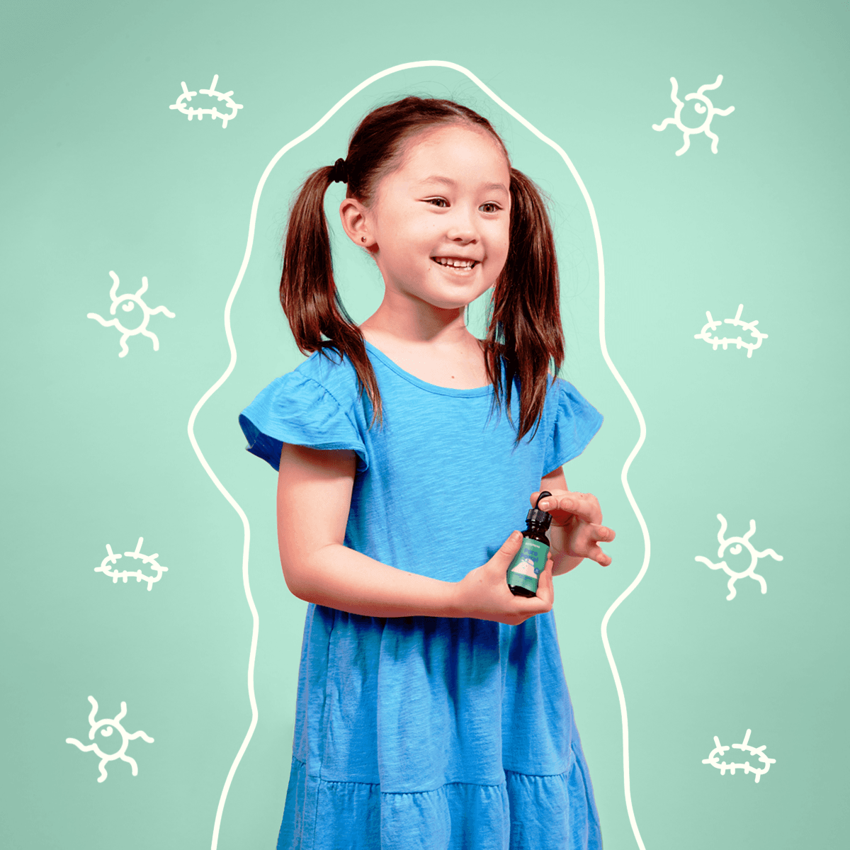 JoySpring ParaPatrol Kids' Digestive Health Raspberry Flavor