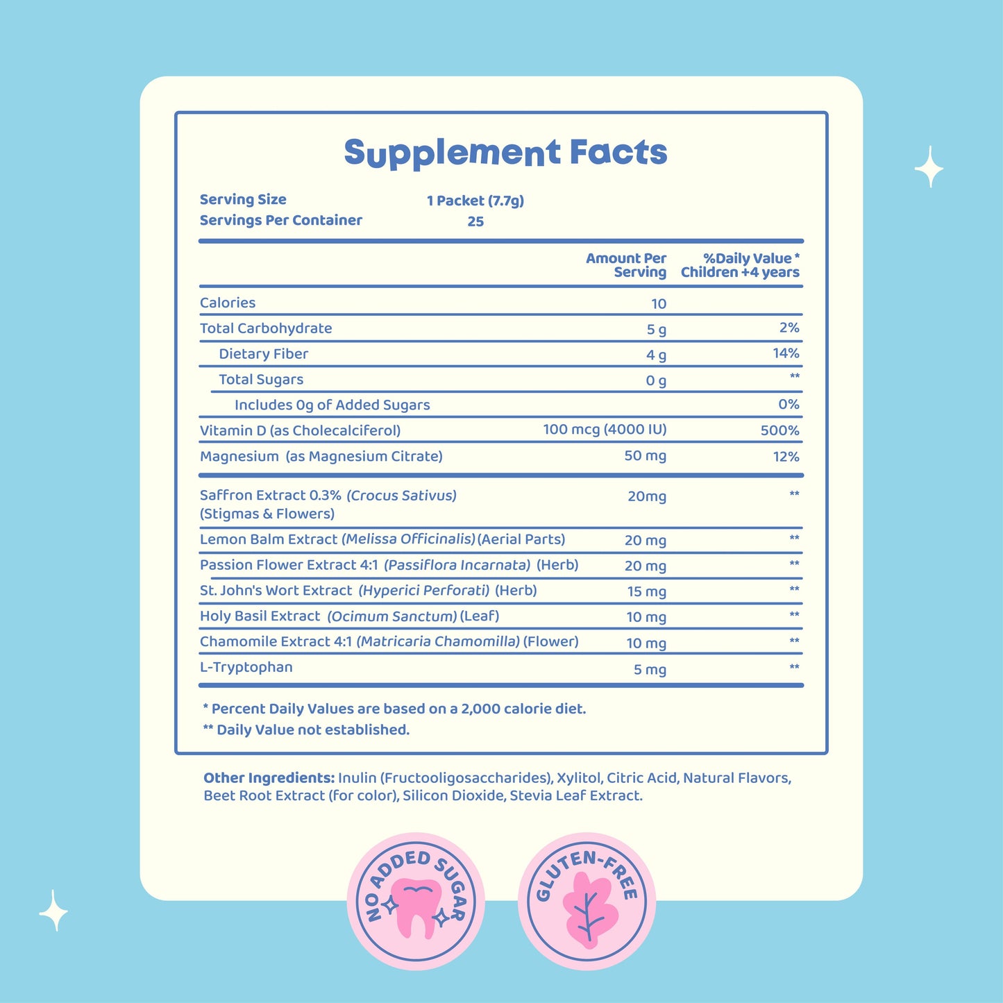 JoySpring Mood Balance Magic Supplements for Kids 25 Servings